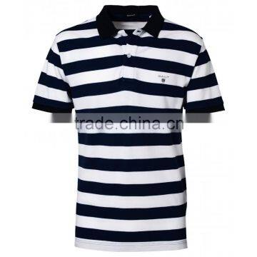 high quality strip polo shirt wholesale for men