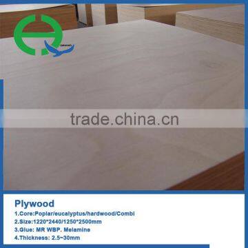 high quality waterproof plywood for furniture/construction/decoration