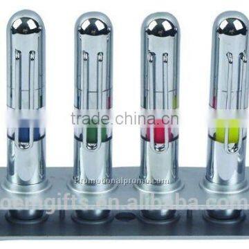 Promotional 4PCS Standing Highlighter Set Textmarker Set