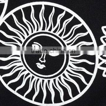 Clothing Manufacturer Printed Image Black Tassel Round Collar t Shirt for Girls photo-6