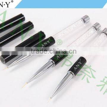 ANY Nail Art Beauty Care Crystal UV Gel Nails Design Liner Painting Nail Artist Nail Brushes photo-2