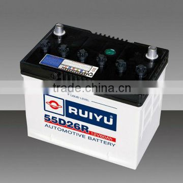 55d23l car battery dry charged auto starting car battery