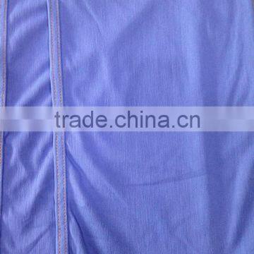 Cotton Polyester Spandex Knit Colored Denim Fabric