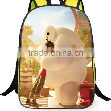 New 2016 design printed Oxford child school bag, backpack school bag cartoon For Teenager