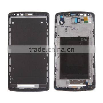 Original Genuine Front Frame Housing For LG G3 D850 Middle Frame Plate - Black