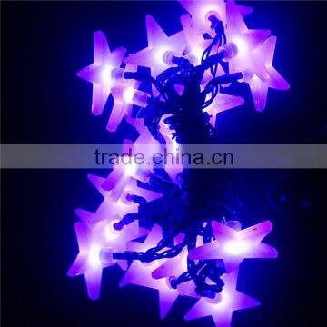 20L led solar star string light led christmas decoration light