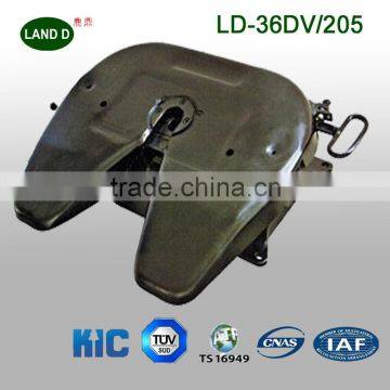 Semi Truck Trailer 50mm/90mm Kingpin Standard Fifth Wheel Directional Trailer Coupling Steel Wheel