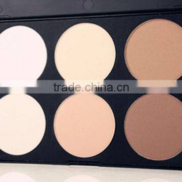 Face Powder Foundation Palette,silky Mineral Powder for Face Makeup Pressed Powder photo-3