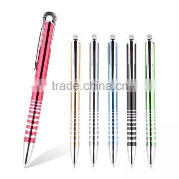 New style retractable mental ball pen Alibaba