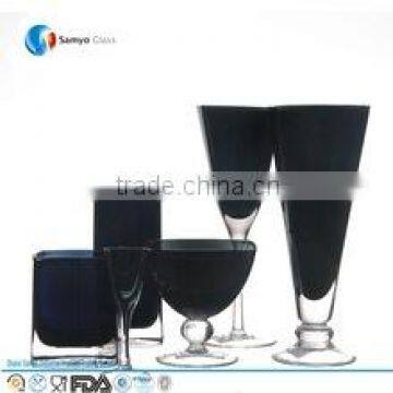SAMYO red wine glass sets drinkware sets Handpainting
