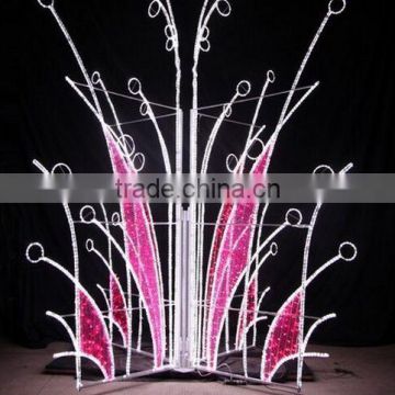 Led Wire Frame Christmas Light Motif /led Street Decoration/street Motif