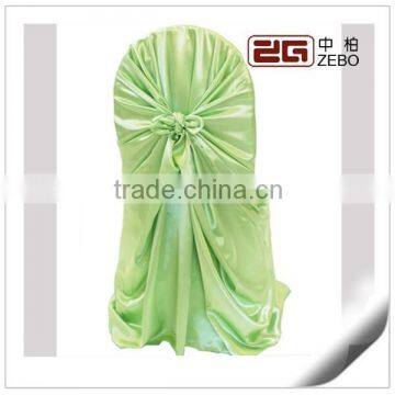 Colorful Wedding Used Satin Chair Cover for Cheap Sale photo-2