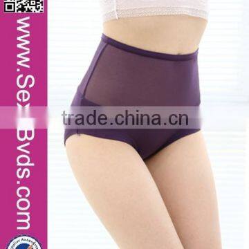2015 New Hot Sale Breathable High Waist Women Panties Purple photo-2