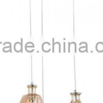 Glass Bottles Pendant Lamp,3 DIY Indoor Decoration Glass Shade