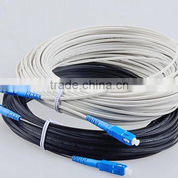 SC FTTH Drop Patch Cord FTTH G657A Jumper Cable Fiber Optical Patch Cord Pigtail