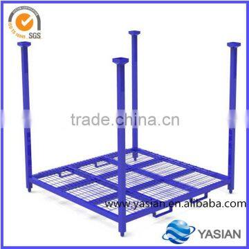 [CC-0007]tire racking with posts stacking racks,metal tire shelves rack