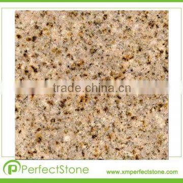 Cheap g682 golden sand granite ountertop vanity top tiles slabs from factory