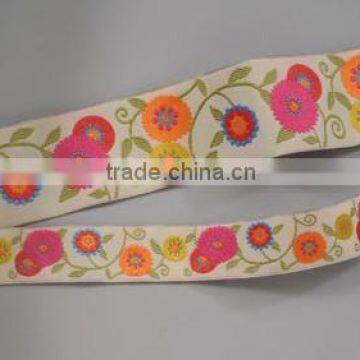 Sunflowers woven jacquard ribbon wholesale