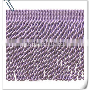 Wholesale Decorative Purple Bullion fringe for curtain