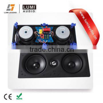 Dual 5.25" 2-way IN-wall speaker