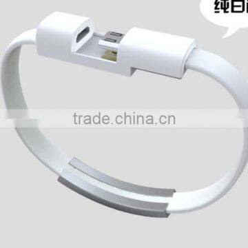 Mobile Phone Data Line/ Wearable Charger Cable/ Mini Wrist Cable Bracelet Data Cable Quality Choice