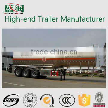 50CBM Hi-Q Aiuminum fule tank semi trailer Shengrun Auto Liangshan