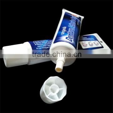 Professional teeth whitening denture adhesive cream