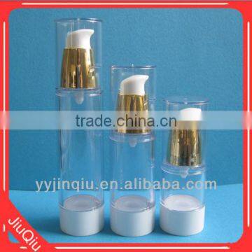 HOT SALE cosmetic empty airless bottles with good quality