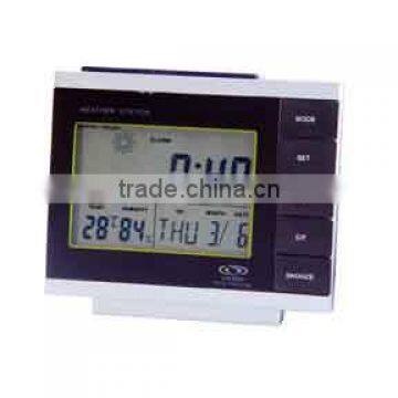 LCD WEATHER STATION CLOCK