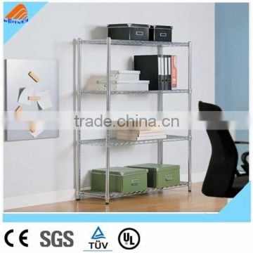 chrome wire shelving for display