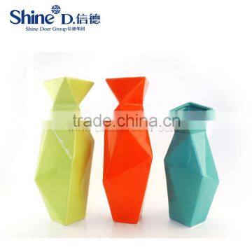 Vases for wedding centerpieces geometric design vase supplier floral Ceramic Vases