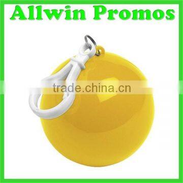 Poratble Disaposable Plastic Rain Poncho in Ball photo-3