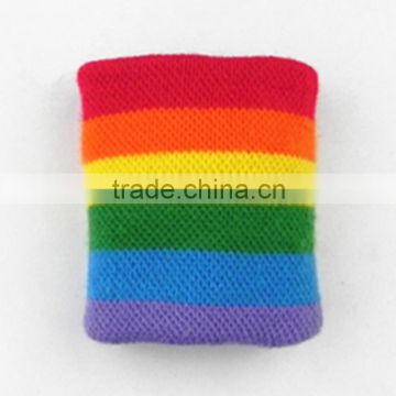 Custom hot selling beautiful cotton colorful wristbands