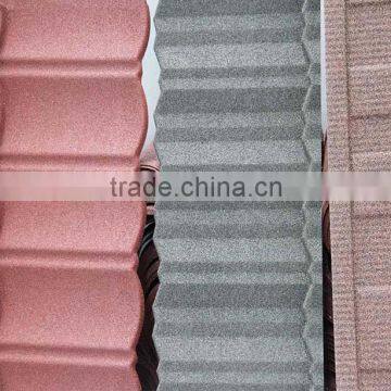 Hotsale Colored Roof Material Galvanized Steel Stone Coated Roof Tile Sheet