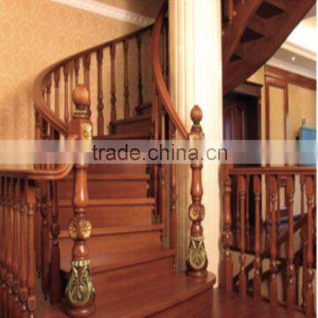 Antique Solid Wood Spiral Stairs