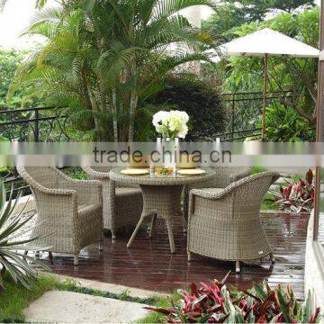 Outdoor furniture rattan dining set turkey