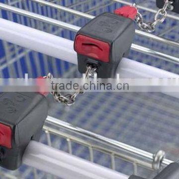 High Quality Cheap RH-STL04 Plastic Shopping Trolley Lock