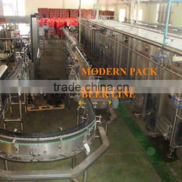 Beer filling line