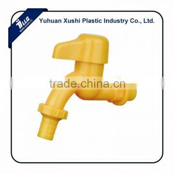 china Taizhou city Yuhuan Durable using yellow color wahshouse bib cock rubber hose tap