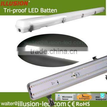 1.2m 36W led emergency light bar IP65 Tri-proof