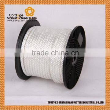 Solid Braid Polyester Rope 1/4" x1000'white