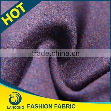 Factory outlet Custom dyed Spandex english wool fabric