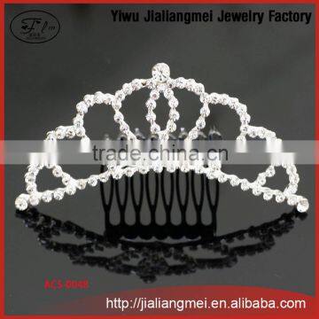 Korean ladies fashion princess bride crown headwear marriage jewelry wedding hair accessories manufacturers wholesale