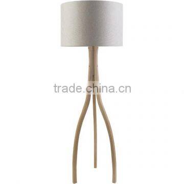2017 hotel decorative modern floor light in chrome or nickel finish for inn decor high end standing reading lamp
