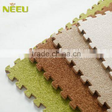 Interseting Foot Print Carton Pattern Eva Puzzle Joint Mat for Kids photo-4