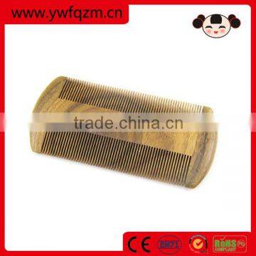 Hot selling sandal wood wooden beard lice comb