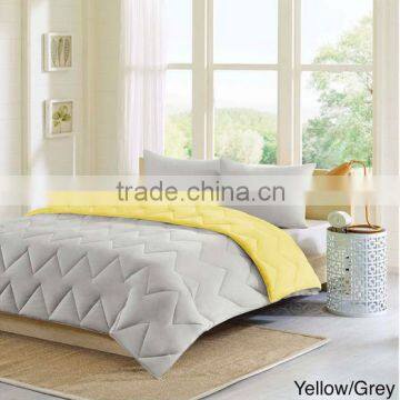 Intelligent Design Reversible Down Duvet Alternative 3-pieces Comforter Set,Microfiber Fillling Quilt photo-4