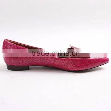 2016 Wholesale Shoes Shoes Wholesale Ballerina Shoes Flat Snake PU Loafer Shoes photo-2