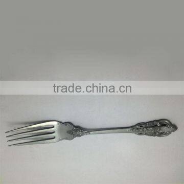 A knife and fork spoon processing custom electroplating processing gold-plated silver-plated tableware processing