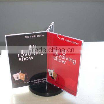 High quality acrylic menu holder,acrylic menu stand